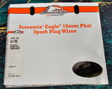 OEM Screamin Eagle Harley 10MM Phat Spark Plug Black Wires NOS Dyna 31930-99B