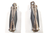 New Chrome Highway Male Mount Footpeg Pegs Harley Touring Bag Sportster 883 1200