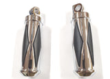 New Chrome Highway Male Mount Footpeg Pegs Harley Touring Bag Sportster 883 1200
