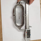 BSA Vtg Original OEM A7 A10 Polished Aluminum Rocker Box Inspection Cover 67-263