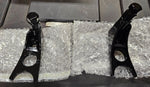 OEM Harley Davidson Chrome ADJ Passenger Footboard Mounts NOS Softail 50769-07