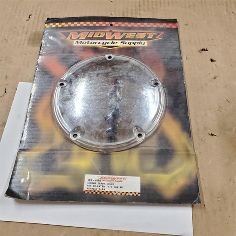 1999-2006 Harley Twin Cam 88 Chrome Die Cast Aluminum Derby Primary Clutch Cover