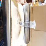 New 4" Wide Front Fender Harley 2006 FXDWG Dyna Wideglide Bare Chrome Bracket