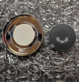 Screamin Eagle Harley Skull Heavy Breather Air Cleaner End cap Medallion Touring