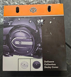OEM Harley Davidson Tuxedo Black Defiance Derby Cover NOS Touring FLHT 25700572