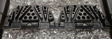 OEM Harley Davidson Narrow Band Passenger Footboard Inserts NOS Touring 51017-01