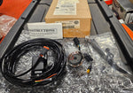 OEM Harley Silver Face Electronic Compass Gauge NOS Electra Glide FLHT 74487-04