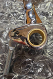 OEM Harley Davidson Chrome Rear Foot Brake Lever NOS Sportster Hugger 42604-99
