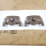 V Wing Passenger Floorboard Chrome Covers Harley Road King Touring Heritage FLHR