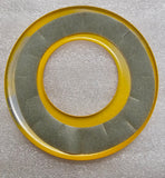 OEM Harley Davidson Chrome Yellow Air Cleaner Insert NOS Touring Dyna 29401-00QB