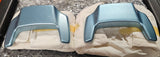 OEM Harley Davidson Suede Blue Pearl Saddlebag Lid Spoiler NOS FLHT 58606-07CGT