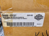 OEM Harley Davidson Suede Blue Pearl Saddlebag Lid Spoiler NOS FLHT 58606-07CGT