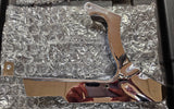 OEM Harley Chrome Lower Belt Guard Debris Deflector NOS CVO FXSTSSE2 60655-07