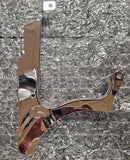 OEM Harley Chrome Lower Belt Guard Debris Deflector NOS CVO FXSTSSE2 60655-07