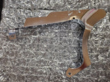 OEM Harley Chrome Lower Belt Guard Debris Deflector NOS CVO FXSTSSE2 60655-07