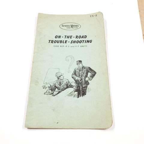 1949 TS-2 General Motors Locomotives On The Road Trouble Shooting Manual F-3 f-7
