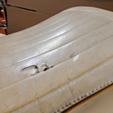 VTG Ribbed White OEM Harley Buddy Seat Sportster FLH Sprint Grab rail K Ironhead