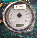 OEM Harley Davidson 5" KPH Silver Speedometer Guage Meter Fat Bob FXD 67204-09