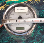 OEM Harley Davidson 5" KPH Silver Speedometer Guage Meter Fat Bob FXD 67204-09