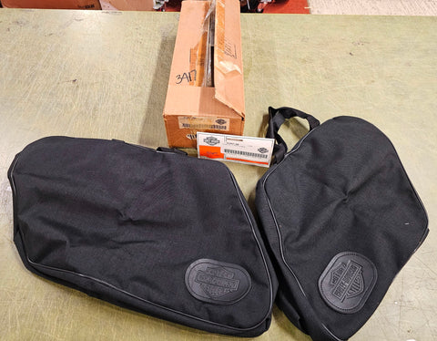 OEM Harley Davidson Saddlebag Liners NOS Touring FLH Classic Tour Glide 1980-92