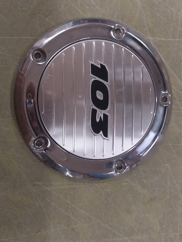 Harley Twin Cam Touring FLH Softail Dyna 103 Derby Clutch Cover Chrome 1998-2016