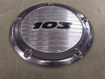 Harley Twin Cam Touring FLH Softail Dyna 103 Derby Clutch Cover Chrome 1998-2016