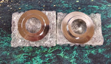 OEM Harley Davidson Chrome Front Wheel Spacers Tapered NOS Sportster XL 41370-08