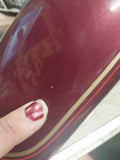 Front Fender Burgandy Dyna Wide Glide Softail FXDWG FXST Chopper Factory paint