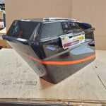 1993-2013 Left CVO Saddlebag OEM Harley touring FLH bagger Glide Electric Orange
