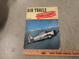Vtg 1941 Air Trails Toy Airplane Gas Powered History Magazine Literature Pilots