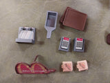 Vtg 1982 Barbie Mcdonalds Restaurant Play Set Toy Dining Big Mac Food Plastic
