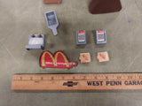 Vtg 1982 Barbie Mcdonalds Restaurant Play Set Toy Dining Big Mac Food Plastic