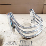 OEM Triple Rail Trim Harley Touring FLH Glide 1980-08 Rear fender Chrome Acc!