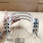 OEM Triple Rail Trim Harley Touring FLH Glide 1980-08 Rear fender Chrome Acc!