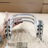 OEM Triple Rail Trim Harley Touring FLH Glide 1980-08 Rear fender Chrome Acc!