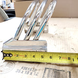 OEM Triple Rail Trim Harley Touring FLH Glide 1980-08 Rear fender Chrome Acc!