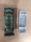 Vintage Lot of 2 Plastic toy cars Midgetoy Repair Parts
