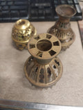 Antique Victorian Miscellaneous Brass Gas Sconce Light Lamp Burner Fixture Lot