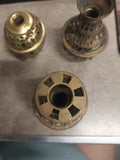 Antique Victorian Miscellaneous Brass Gas Sconce Light Lamp Burner Fixture Lot