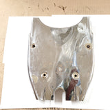 Chrome Frame Cover Trim Seat Buddy Harley Panhead shovelhead Vtg Acc FLH Glide!