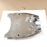 Chrome Frame Cover Trim Seat Buddy Harley Panhead shovelhead Vtg Acc FLH Glide!
