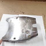 Chrome Frame Cover Trim Seat Buddy Harley Panhead shovelhead Vtg Acc FLH Glide!