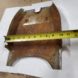 Chrome Frame Cover Trim Seat Buddy Harley Panhead shovelhead Vtg Acc FLH Glide!