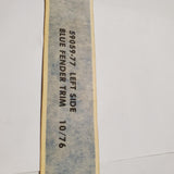NOS Harley Left Fender Trim Decal Blue FLH Electra Glide 1977 Shovelhead OEM New