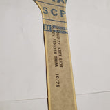 NOS Harley Left Fender Trim Decal Grey FLH Electra Glide Cla 1977 Shovelhead OEM