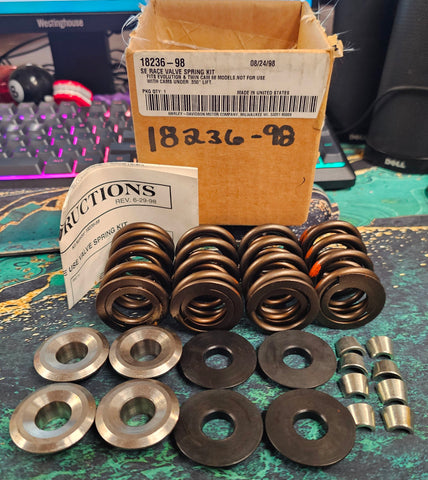 OEM Harley Davidson Screamin Eagle Race Valve Spring Kit NOS Twin Cam 18236-98