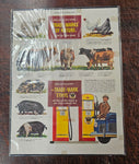 VTG 1930-1940s Collectible Advertising Magazine Lot Automobile Gas Railroad Tire