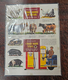 VTG 1930-1940s Collectible Advertising Magazine Lot Automobile Gas Railroad Tire