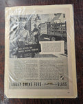 VTG 1930-1940s Collectible Advertising Magazine Lot Automobile Gas Railroad Tire
