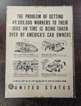 VTG 1930-1940s Collectible Advertising Magazine Lot Automobile Gas Railroad Tire